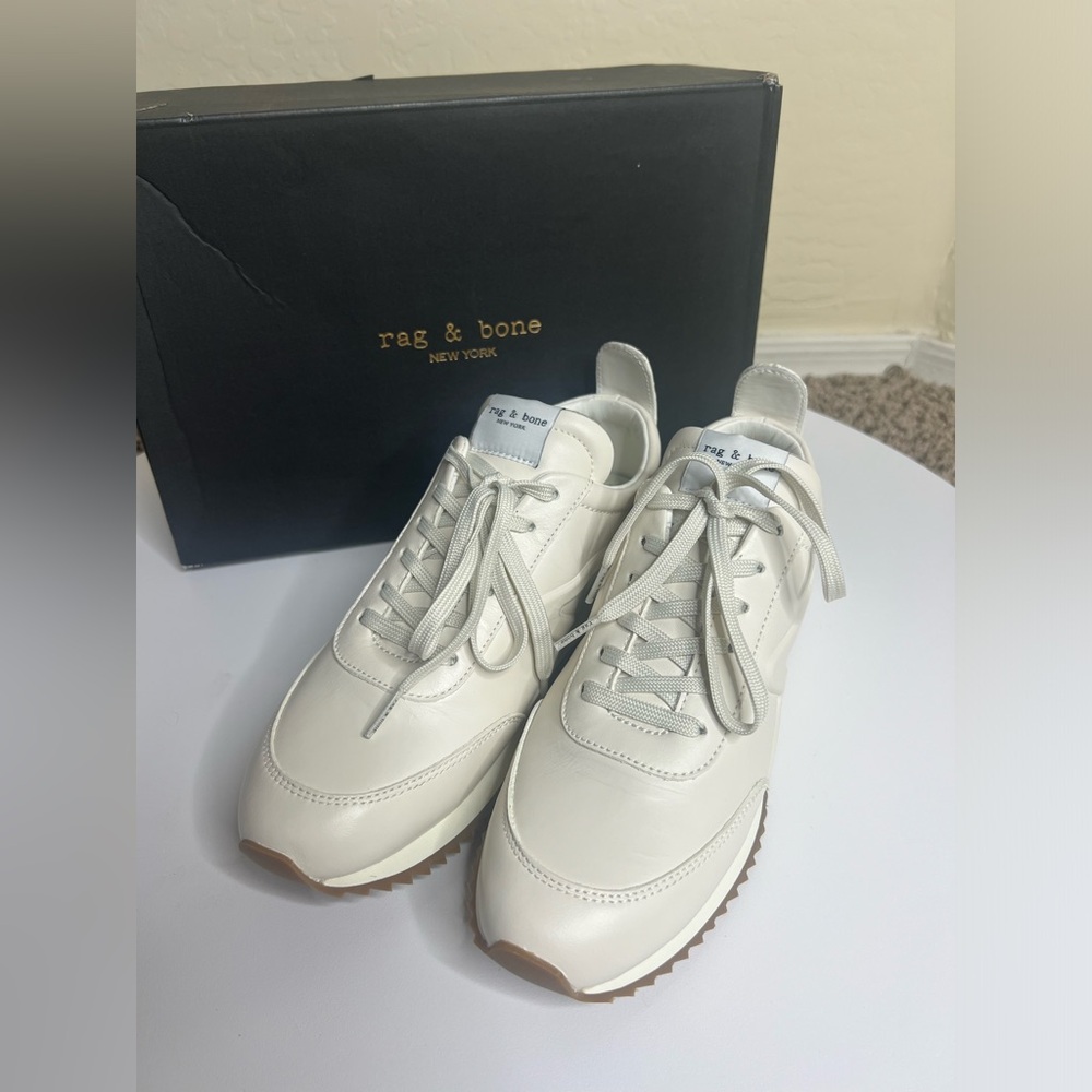 Rag & Bone Retro Runner in Birch - Picture 5 of 12